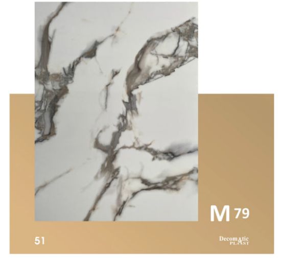 Decoplast. декоративные панели ПВХ Модель: М 79 Размер 1.22*280 rasm