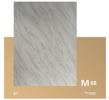 Decoplast. декоративные панели ПВХ Модель: М 88 Размер 1.22*280 rasm