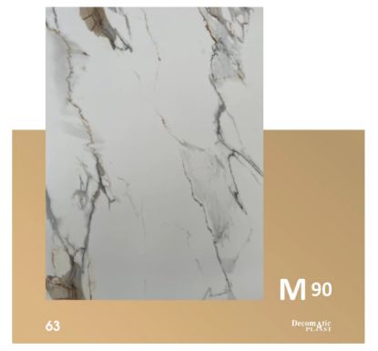 Decoplast. декоративные панели ПВХ Модель: М 90 Размер 1.22*280 rasm