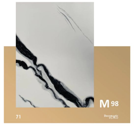 Decoplast. декоративные панели ПВХ Модель: М 98 Размер 1.22*280 rasm