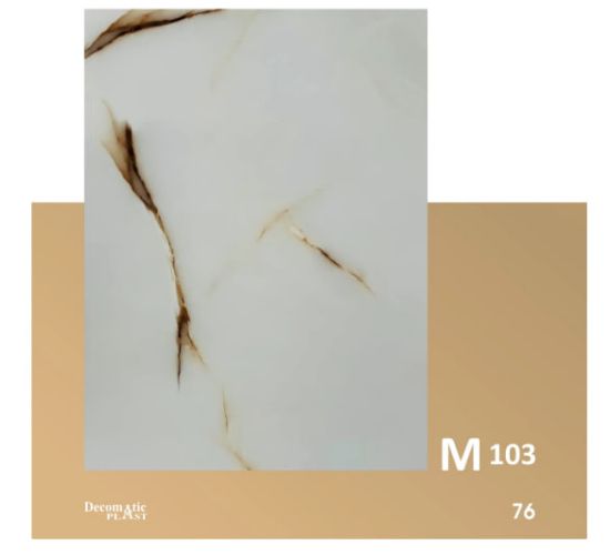 Decoplast. декоративные панели ПВХ Модель: М 103 Размер 1.22*280 rasm