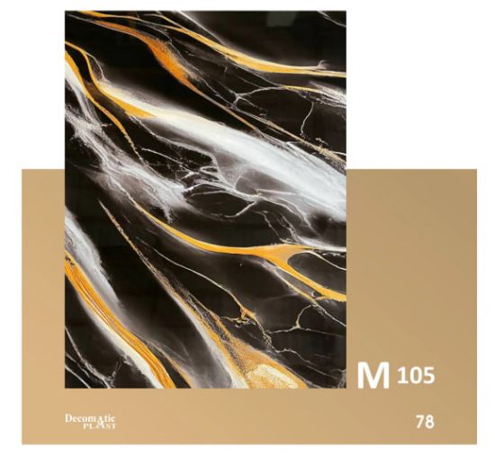 Decoplast. декоративные панели ПВХ Модель: М 105 Размер 1.22*280 rasm