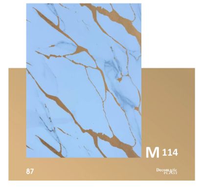Decoplast. декоративные панели ПВХ Модель: М 114 Размер 1.22*280 rasm