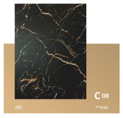 Decoplast. декоративные панели ПВХ Модель: С 08 Размер 1.22*280 rasm