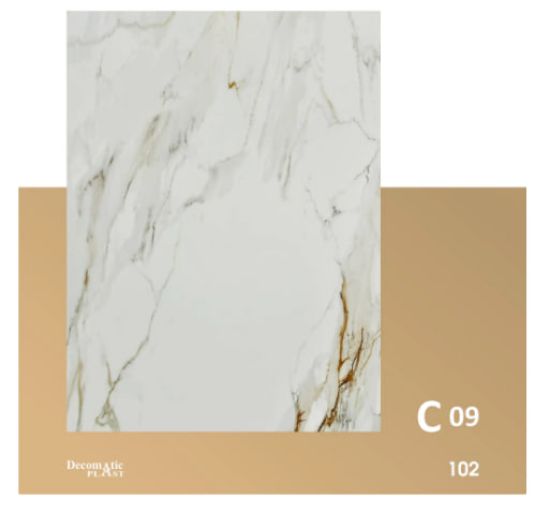 Decoplast. декоративные панели ПВХ Модель: С 09 Размер 1.22*280 rasm