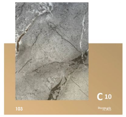 Decoplast. декоративные панели ПВХ Модель: С 10 Размер 1.22*280 rasm