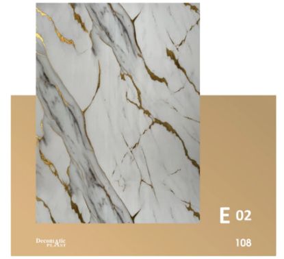 Decoplast. декоративные панели ПВХ Модель: Е 02 Размер 1.22*280 rasm