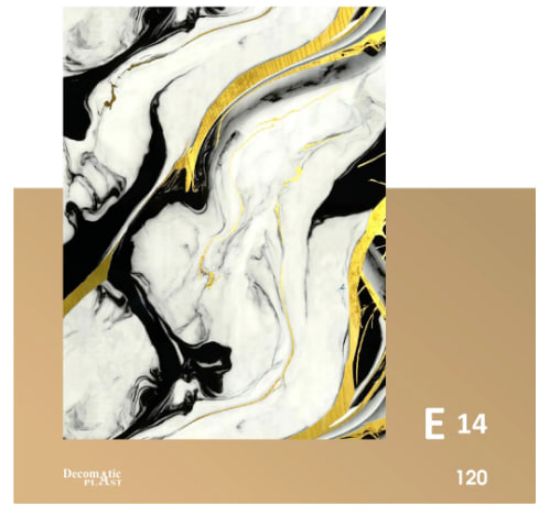 Decoplast. декоративные панели ПВХ Модель: Е 14 Размер 1.22*280 rasm