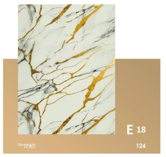 Decoplast. декоративные панели ПВХ Модель: Е 18 Размер 1.22*280 rasm
