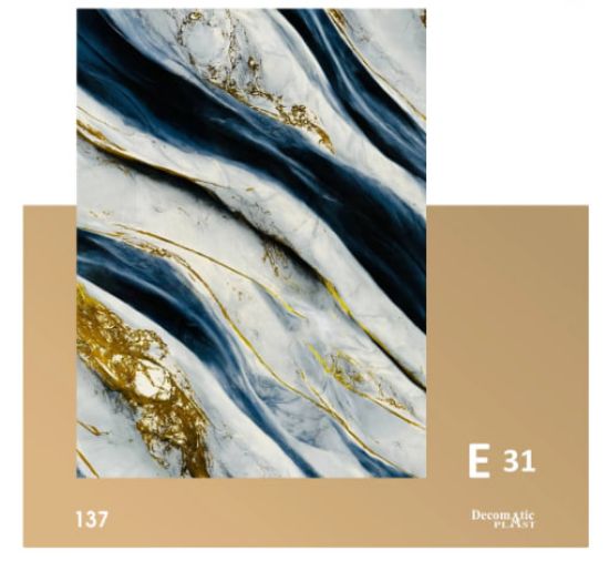 Decoplast. декоративные панели ПВХ Модель: Е 31 Размер 1.22*280 rasm