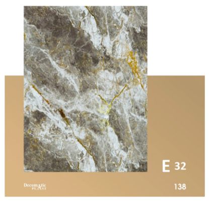 Decoplast. декоративные панели ПВХ Модель: Е 32 Размер 1.22*280 rasm