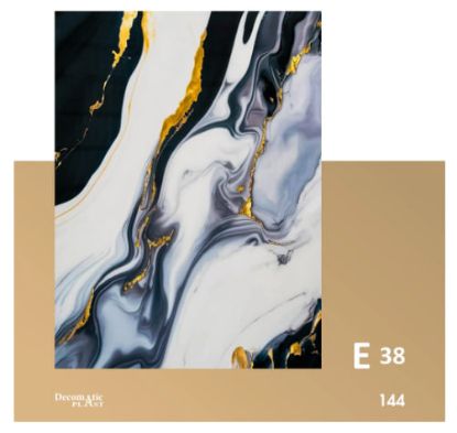 Decoplast. декоративные панели ПВХ Модель: Е 38 Размер 1.22*280 rasm