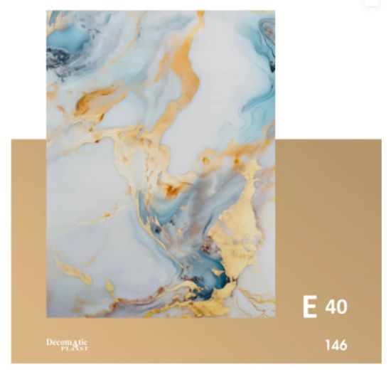 Decoplast. декоративные панели ПВХ Модель: Е 40 Размер 1.22*280 rasm