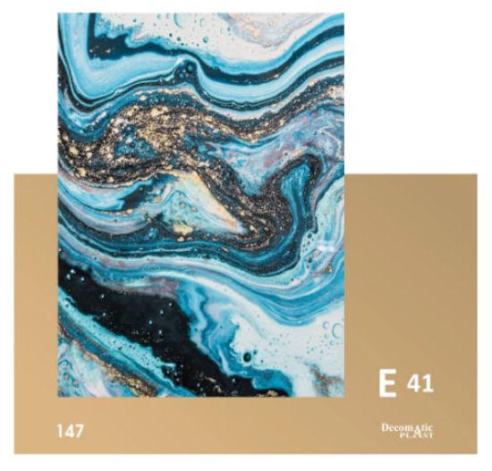 Изображение Decoplast. декоративные панели ПВХ Модель: Е 41 Размер 1.22*280