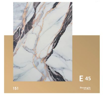 Decoplast. декоративные панели ПВХ Модель: Е 45 Размер 1.22*280 rasm