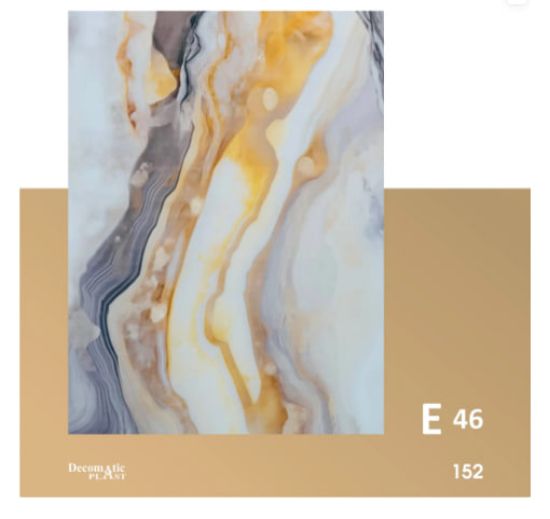 Picture of Decoplast. декоративные панели ПВХ Модель: Е 46 Размер 1.22*280