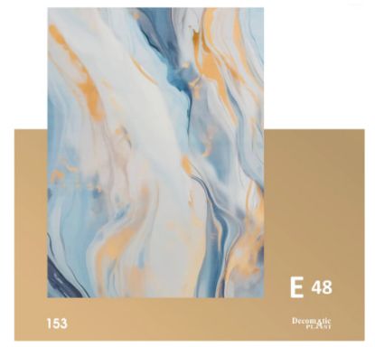 Decoplast. декоративные панели ПВХ Модель: Е 48 Размер 1.22*280 rasm