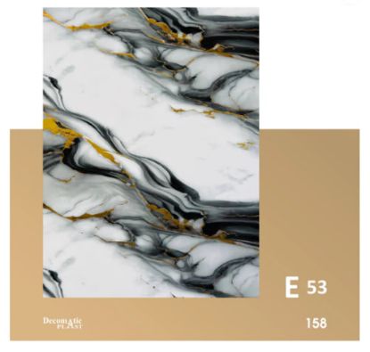 Decoplast. декоративные панели ПВХ Модель: Е 53 Размер 1.22*280 rasm