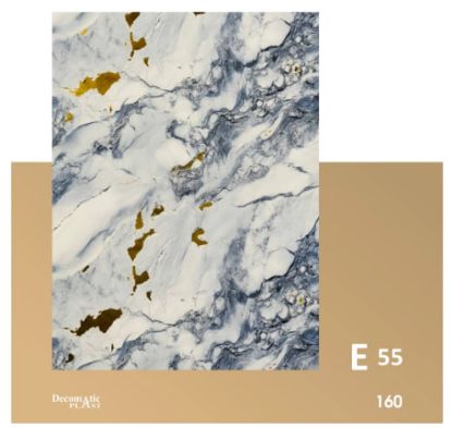 Decoplast. декоративные панели ПВХ Модель: Е 55 Размер 1.22*280 rasm