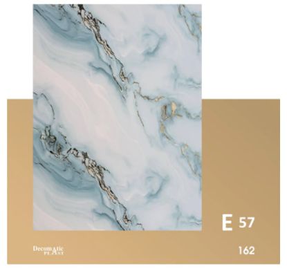 Decoplast. декоративные панели ПВХ Модель: Е 57 Размер 1.22*280 rasm