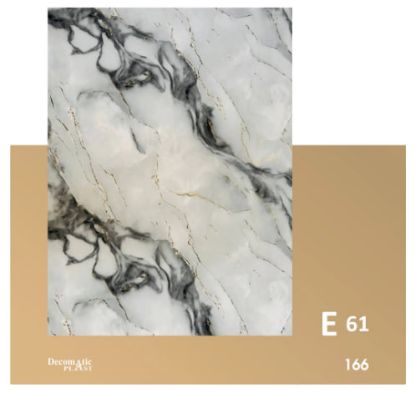 Decoplast. декоративные панели ПВХ Модель: Е 61 Размер 1.22*280 rasm