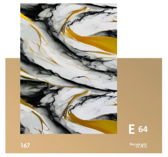 Изображение Decoplast. декоративные панели ПВХ Модель: Е 64 Размер 1.22*280