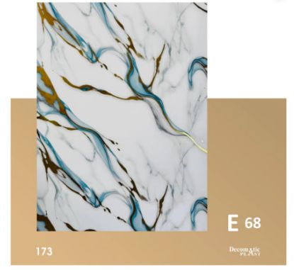 Decoplast. декоративные панели ПВХ Модель: Е 68 Размер 1.22*280 rasm