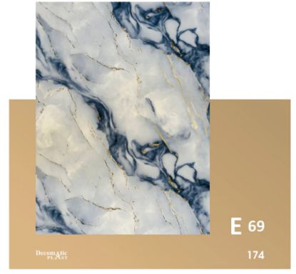 Decoplast. декоративные панели ПВХ Модель: Е 69 Размер 1.22*280 rasm