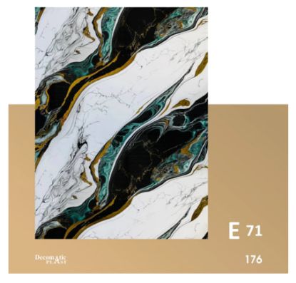 Decoplast. декоративные панели ПВХ Модель: Е 71 Размер 1.22*280 rasm