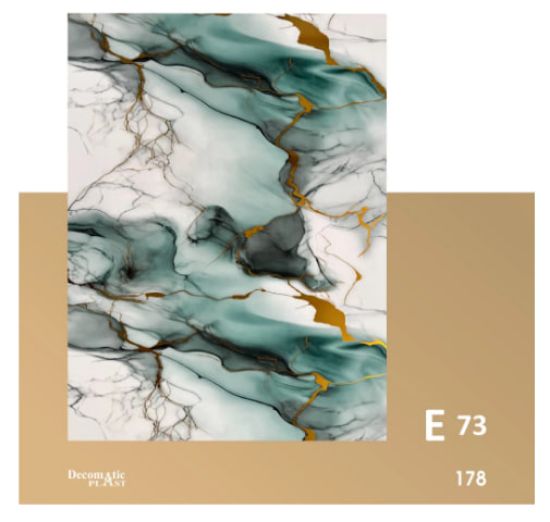 Decoplast. декоративные панели ПВХ Модель: Е 73 Размер 1.22*280 rasm