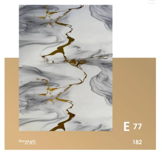 Изображение Decoplast. декоративные панели ПВХ Модель: Е 77 Размер 1.22*280