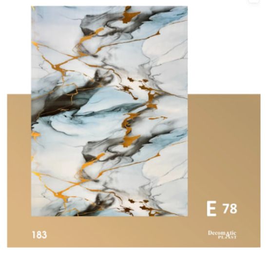 Decoplast. декоративные панели ПВХ Модель: Е 78 Размер 1.22*280 rasm