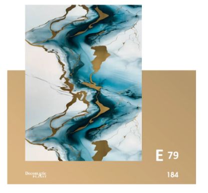 Decoplast. декоративные панели ПВХ Модель: Е 79 Размер 1.22*280 rasm