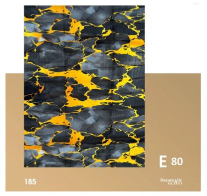 Decoplast. декоративные панели ПВХ Модель: Е 80 Размер 1.22*280 rasm
