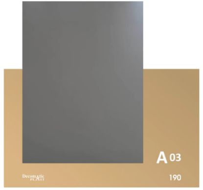 Decoplast. декоративные панели ПВХ Модель: А 03 Размер 1.22*280 rasm