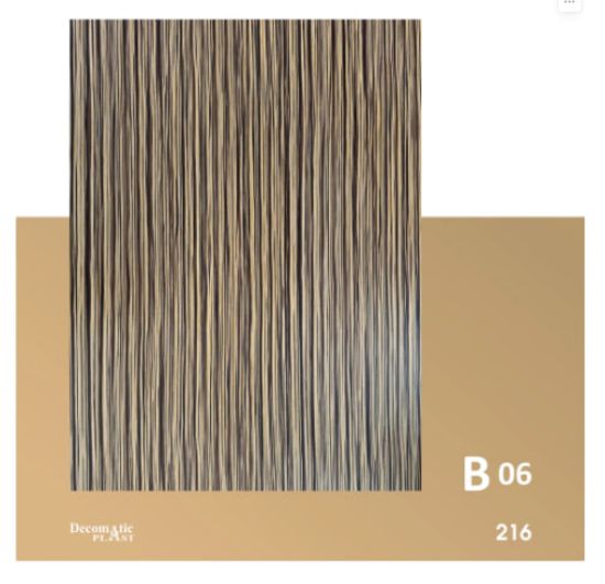 Decoplast. декоративные панели ПВХ Модель: B 06 Размер 1.22*280 rasm