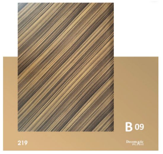 Decoplast. декоративные панели ПВХ Модель: B 09 Размер 1.22*280 rasm