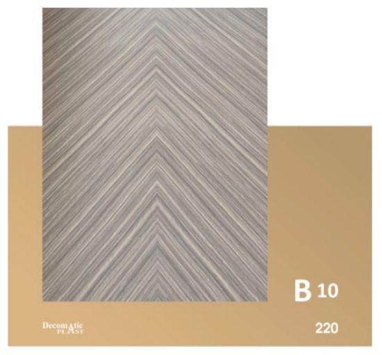 Decoplast. декоративные панели ПВХ Модель: B 10 Размер 1.22*280 rasm