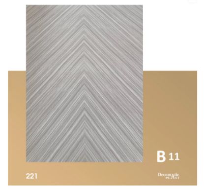 Decoplast. декоративные панели ПВХ Модель: B 11 Размер 1.22*280 rasm