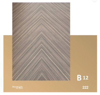 Decoplast. декоративные панели ПВХ Модель: B 12 Размер 1.22*280 rasm