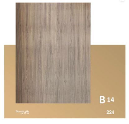 Decoplast. декоративные панели ПВХ Модель: B 14 Размер 1.22*280 rasm