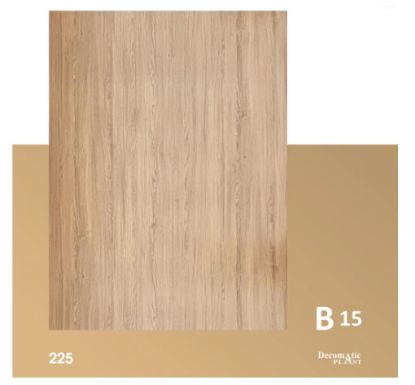 Decoplast. декоративные панели ПВХ Модель: B 15 Размер 1.22*280 rasm