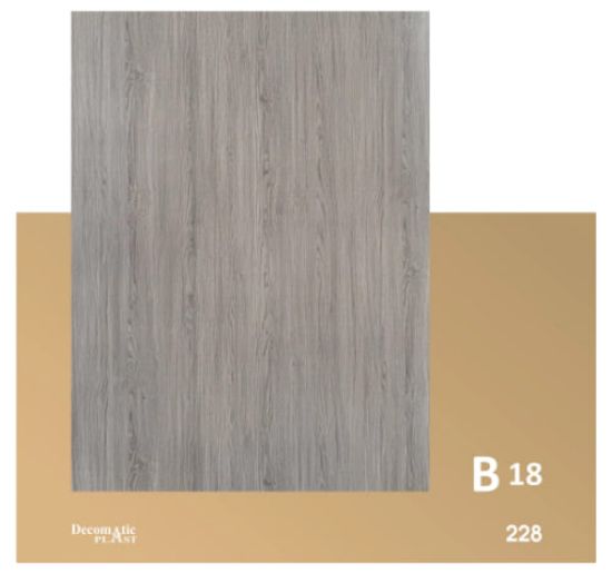 Decoplast. декоративные панели ПВХ Модель: B 18 Размер 1.22*280 rasm