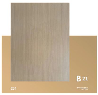 Decoplast. декоративные панели ПВХ Модель: B 21 Размер 1.22*280 rasm