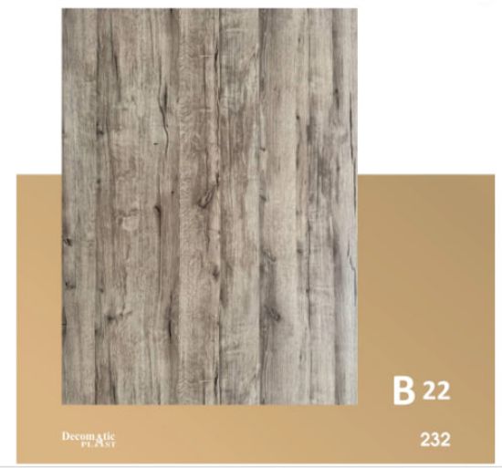 Decoplast. декоративные панели ПВХ Модель: B 22 Размер 1.22*280 rasm