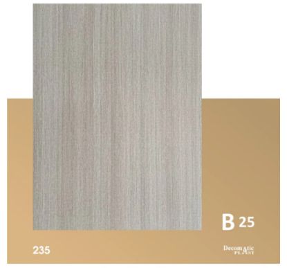 Decoplast. декоративные панели ПВХ Модель: B 25 Размер 1.22*280 rasm