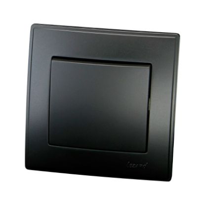 LESYA Выключатель чёрный бархат rasm