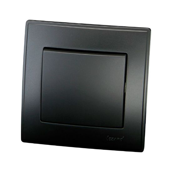 LESYA Выключатель чёрный бархат rasm