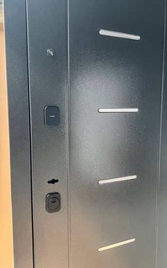 Метал эшик Модель 93 металл/МДФ , зеркало) rasm