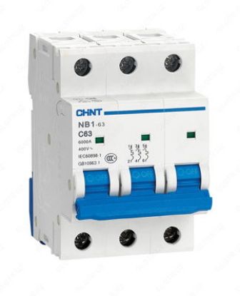 Picture of Авт. выкл. NB1-63H 3P C2 10kA
